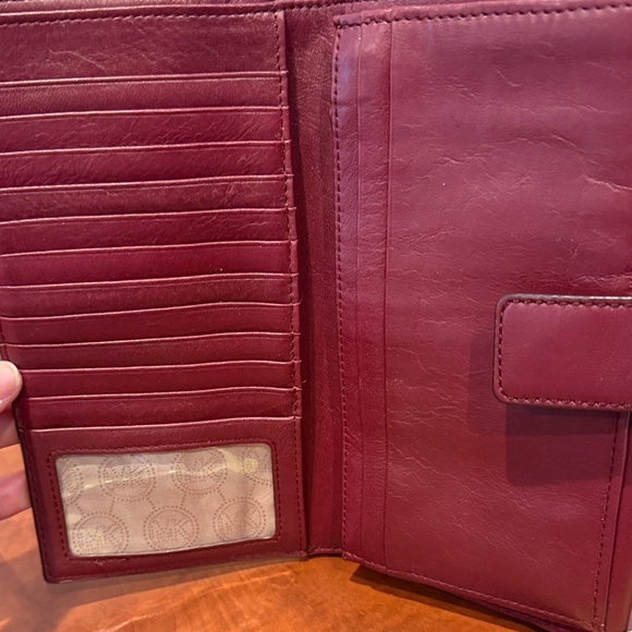 Michael Kors Florence Leather Billfold large Wallet - Picture 2 of 8